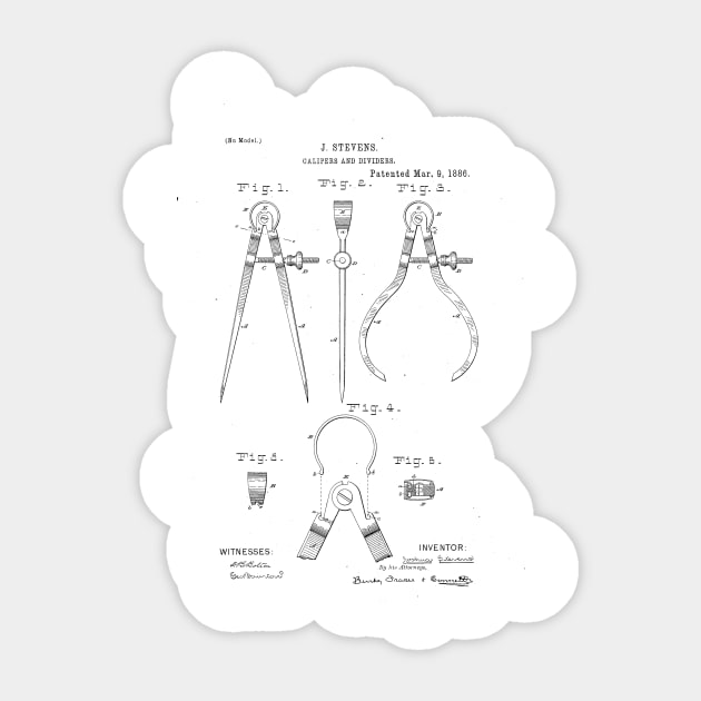 Patent Drawing Sticker by skstring